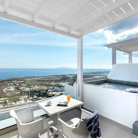 La Estrella 4 With Sea View & 4 Prive Hot Tub * Vourvoulos