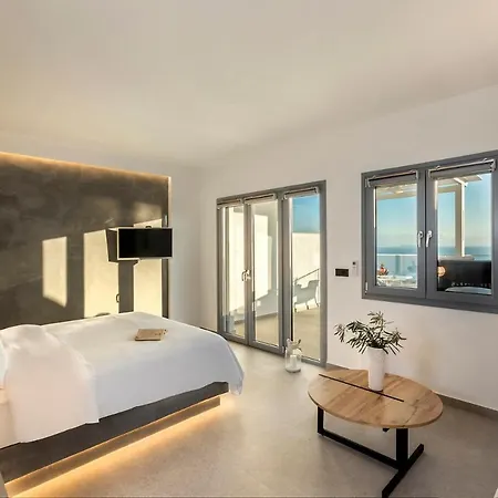 Villa La Estrella 4 With Sea View & 4 Prive Hot Tub Vourvoulos