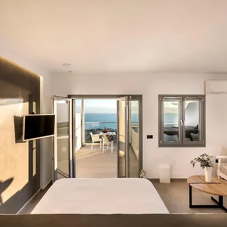 La Estrella 4 With Sea View & 4 Prive Hot Tub Vourvoulos